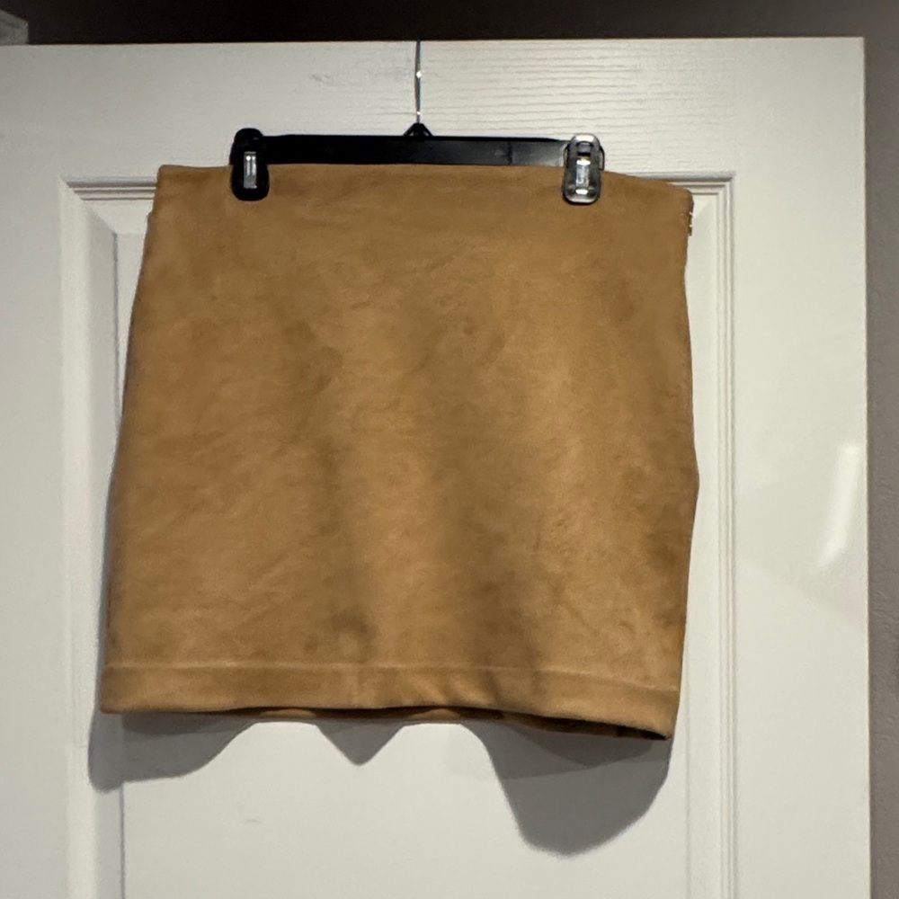 Banana Republic Tan Mini Skirt